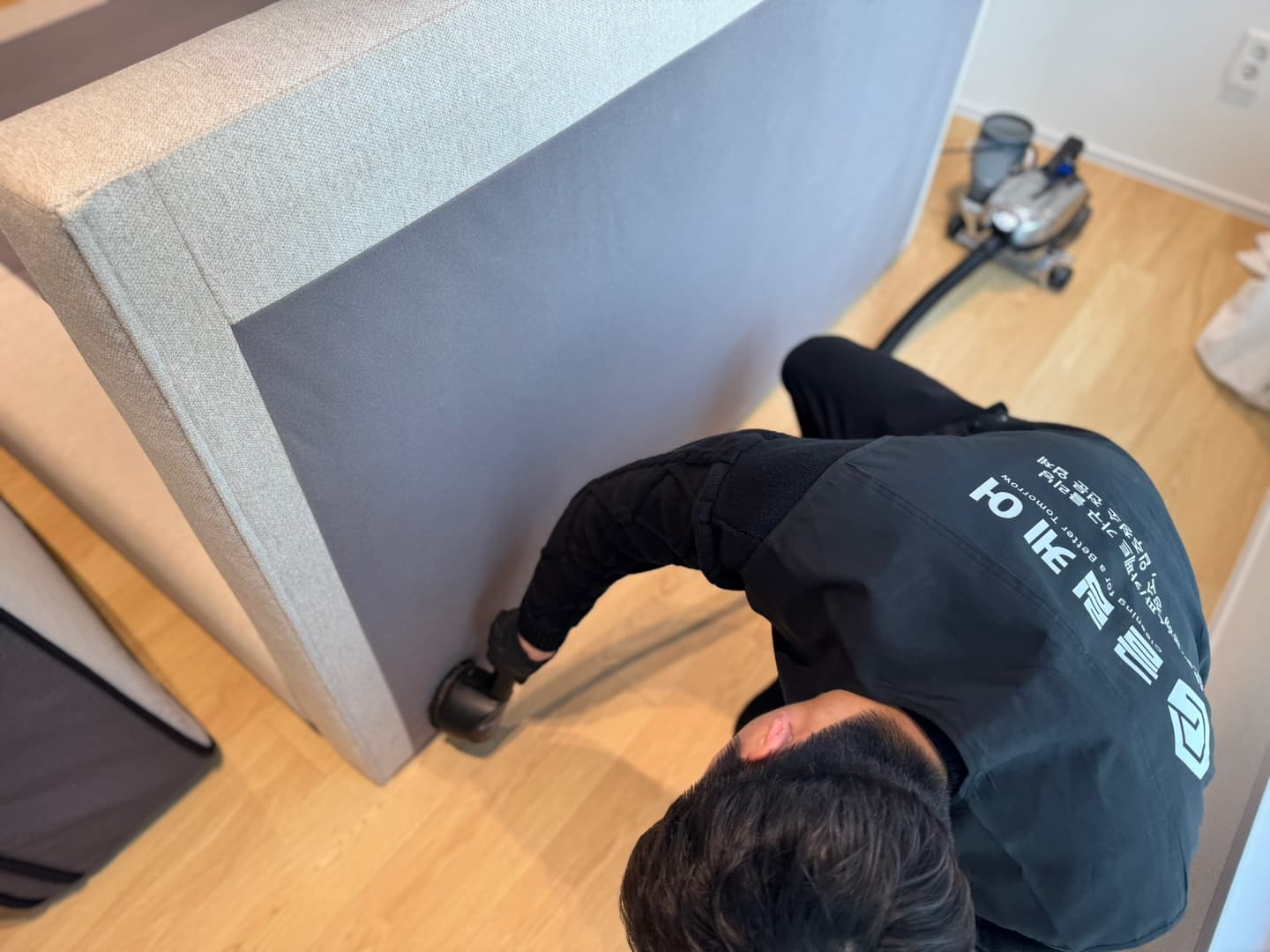 집 먼지 진드기 퇴치 및 친환경 세탁 과정